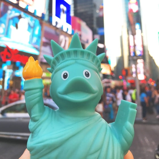 Statue of Liberty Freedom Rubber Duck