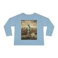 thumbnail image 1 of Statue of Liberty NYC Urban Wanderlust Toddler Long Sleeve Tee, 1 of 4