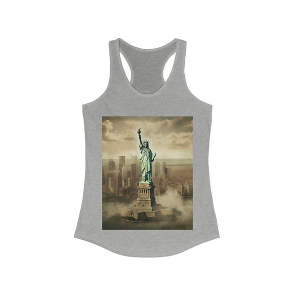 Statue of Liberty NYC Wanderlust Dreamer Racerback Tank