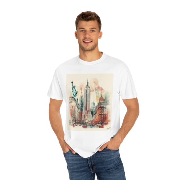 Statue of Liberty New York - City Wanderlust Unisex Adventure Tee