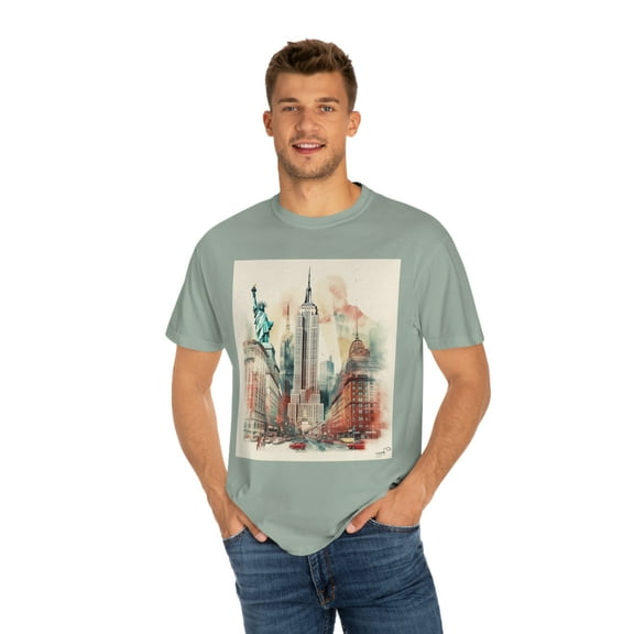 Statue of Liberty New York  - City Wanderlust Unisex Adventure Tee