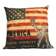 thumbnail image 1 of Statue of Liberty | Pillow Cover | Throw Pillow | Home Decor | Decor Rustic | Home Decor Ideas | Gifts For Travelers | Dad Gift | Gift Idea, 1 of 2