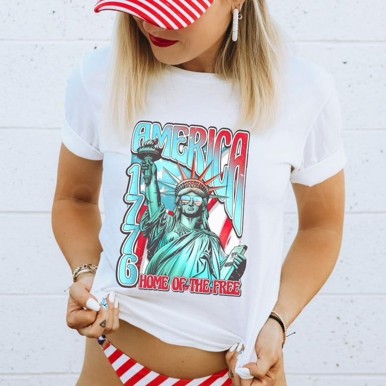 Lady liberty 10 shirt best sale