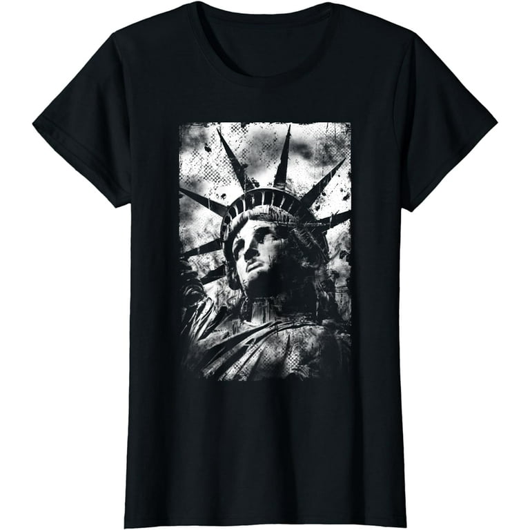 Statue Of Liberty Shirt Distressed USA Graphic Design Statue Of Liberty Shirt Distressed USA Graphic Design