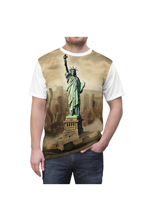 Statue of Liberty Urban Wanderer Unisex Tee