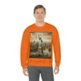 thumbnail image 1 of Statue of Liberty Urban Wanderlust Unisex Heavy Blend Crewneck Sweatshirt, 1 of 9