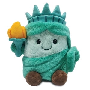 Statue of Liberty Warmies Cozy Plush Heatable Lavender Scented Stuffed Animal