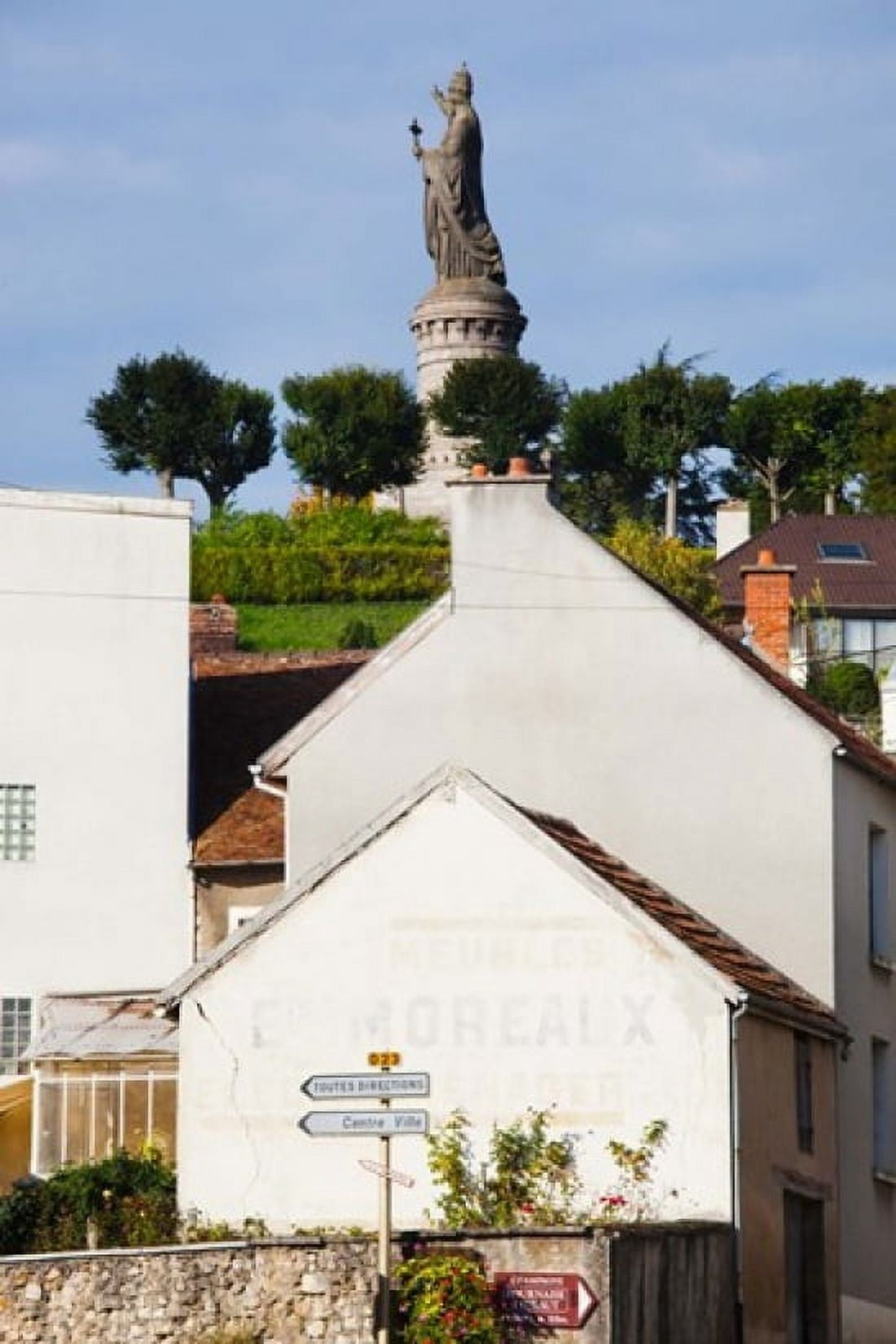 Statue of Pope Urban II at Chatillon sur Marne Marne Champagne-Ardenne France Canvas Art - Panoramic Images (24 x 36)