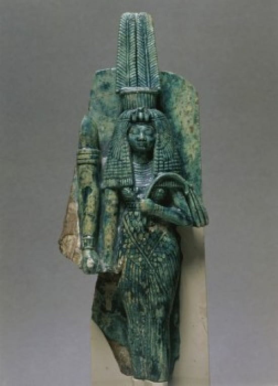 Statue of Queen Tiyi Egyptian Art Musee du Louvre Paris Canvas Art - (24 x 36)