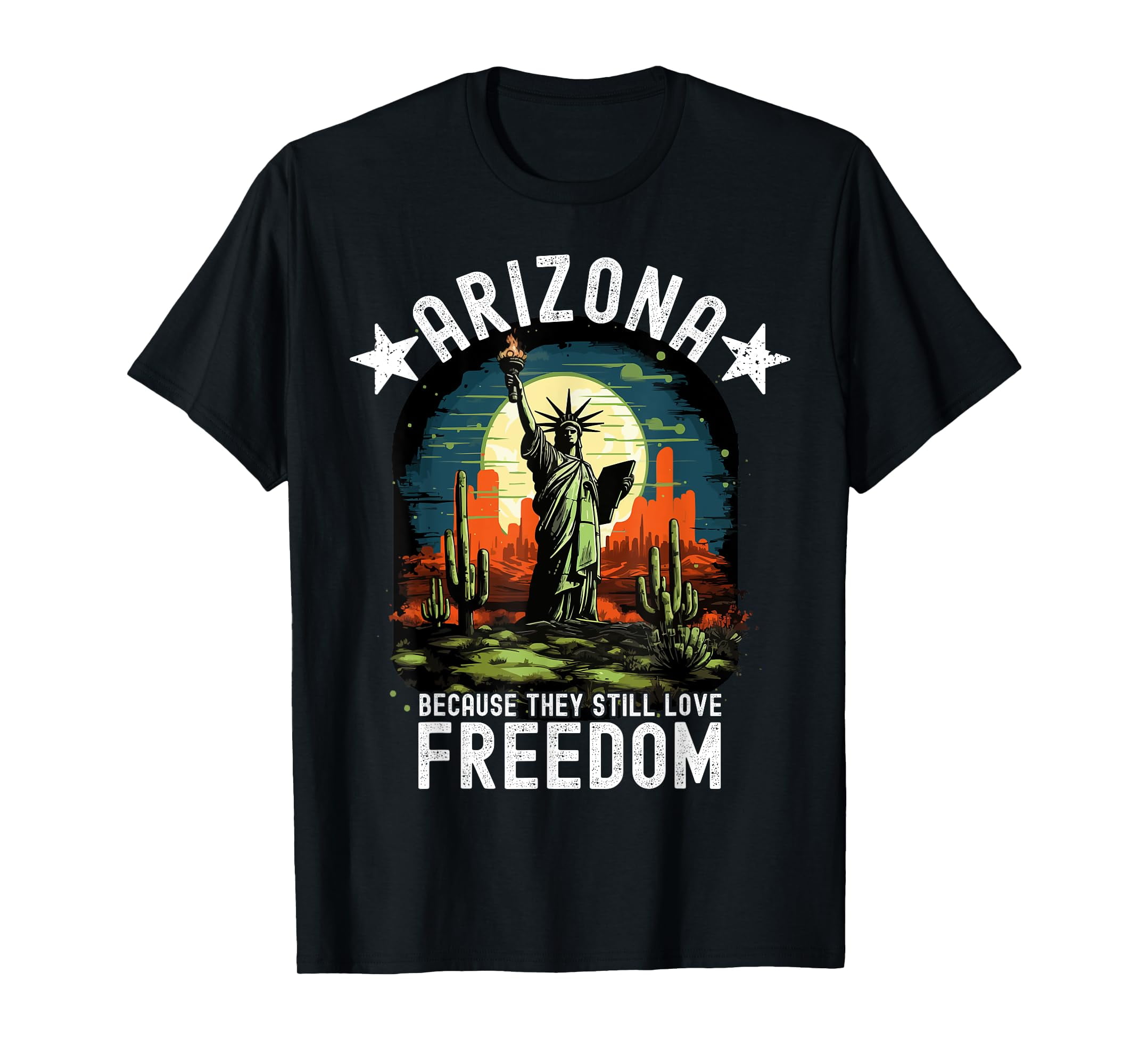 Statue of liberty T-Shirt - Walmart.com