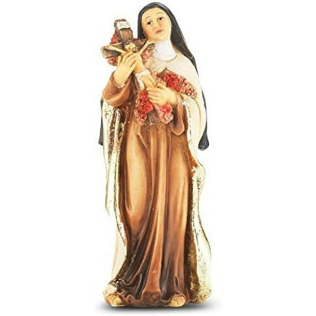 Statue With Prayer Card St. Therese Of Lisieux - Walmart.com