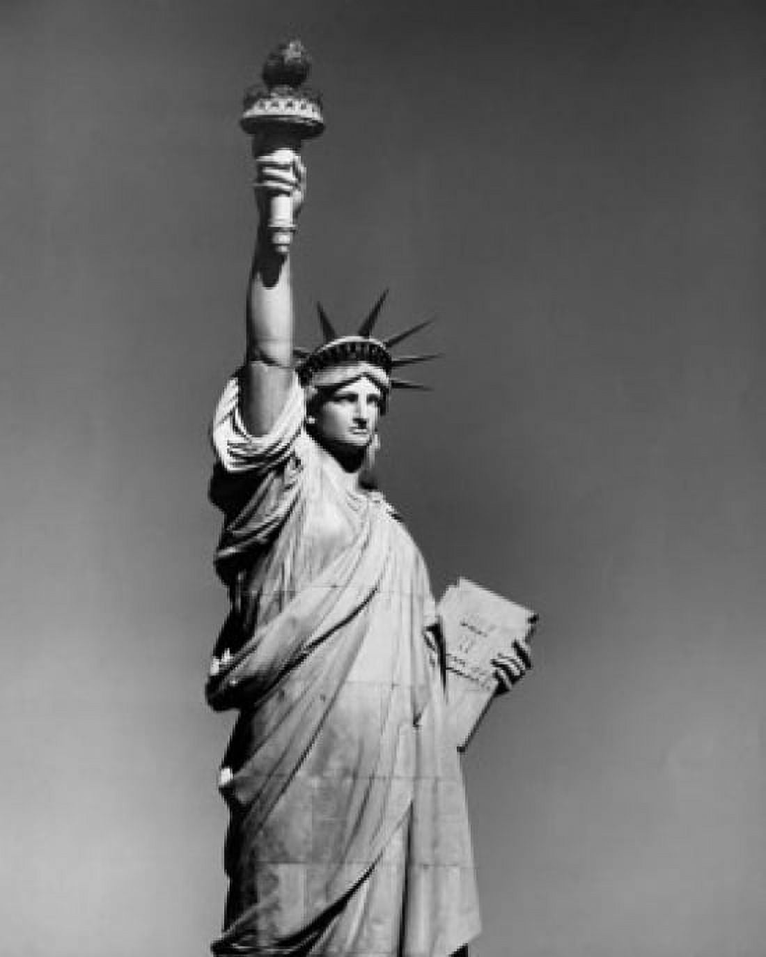 Statue with a torch Statue of Liberty New York City New York USA Canvas Art - (18 x 24)