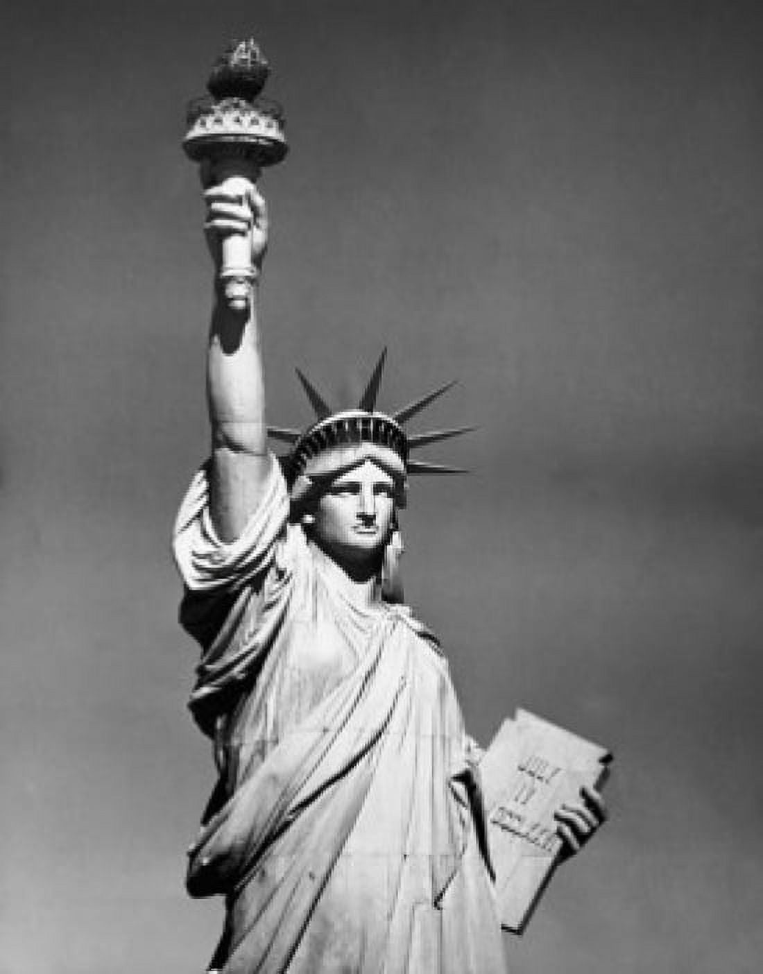 Statue with a torch Statue of Liberty New York City New York USA Canvas Art -  (18 x 24)
