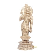 StatueStudio Radha Murti Radha Idol Handicraft Showpiece Religious Idol Radha Statue For Pooja Mandir, Home Decor, Office Table and Shop Wall Sleves 4 X 4 X 11 Inch