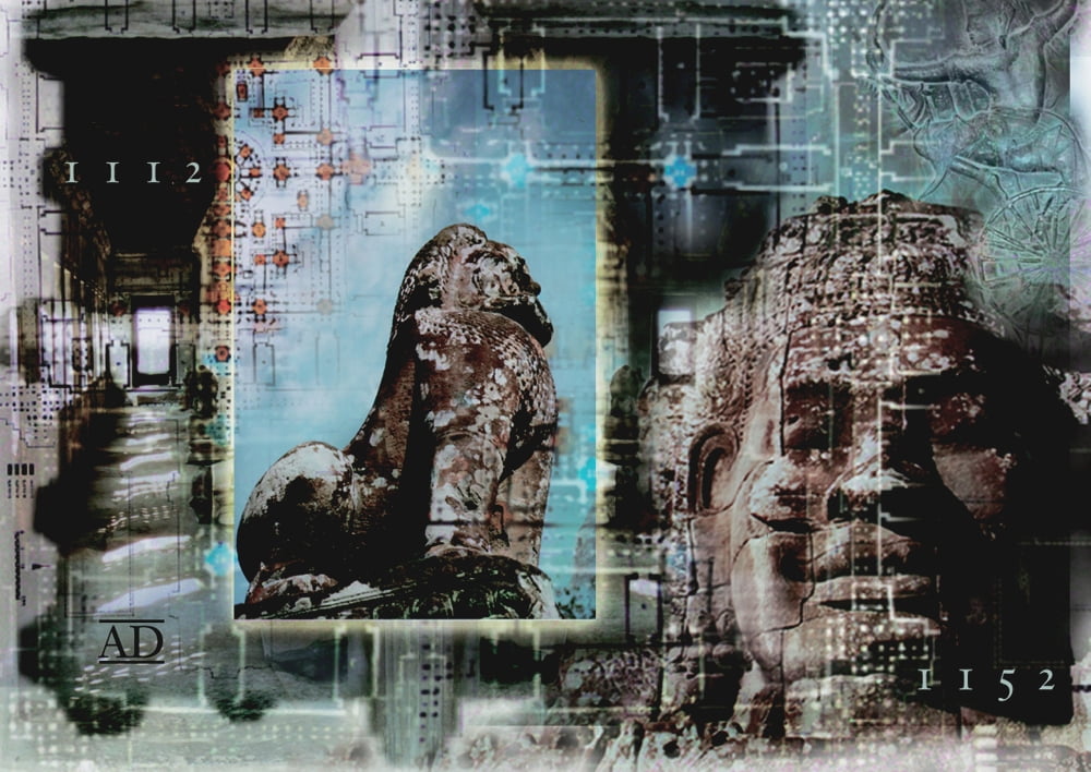 Statues Composite Canvas Art - Design Pics Eye Traveller Design Pics (36 x 24)