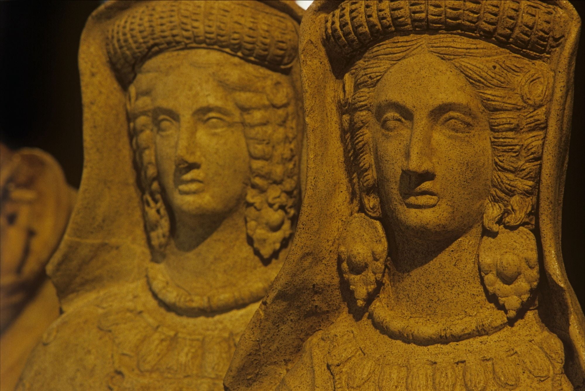 Statues Of Maidens Canvas Art - (36 x 24)