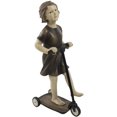 thumbnail image 1 of Statuette Statue Girl on Scooter Resin New ZT-2518, 1 of 4