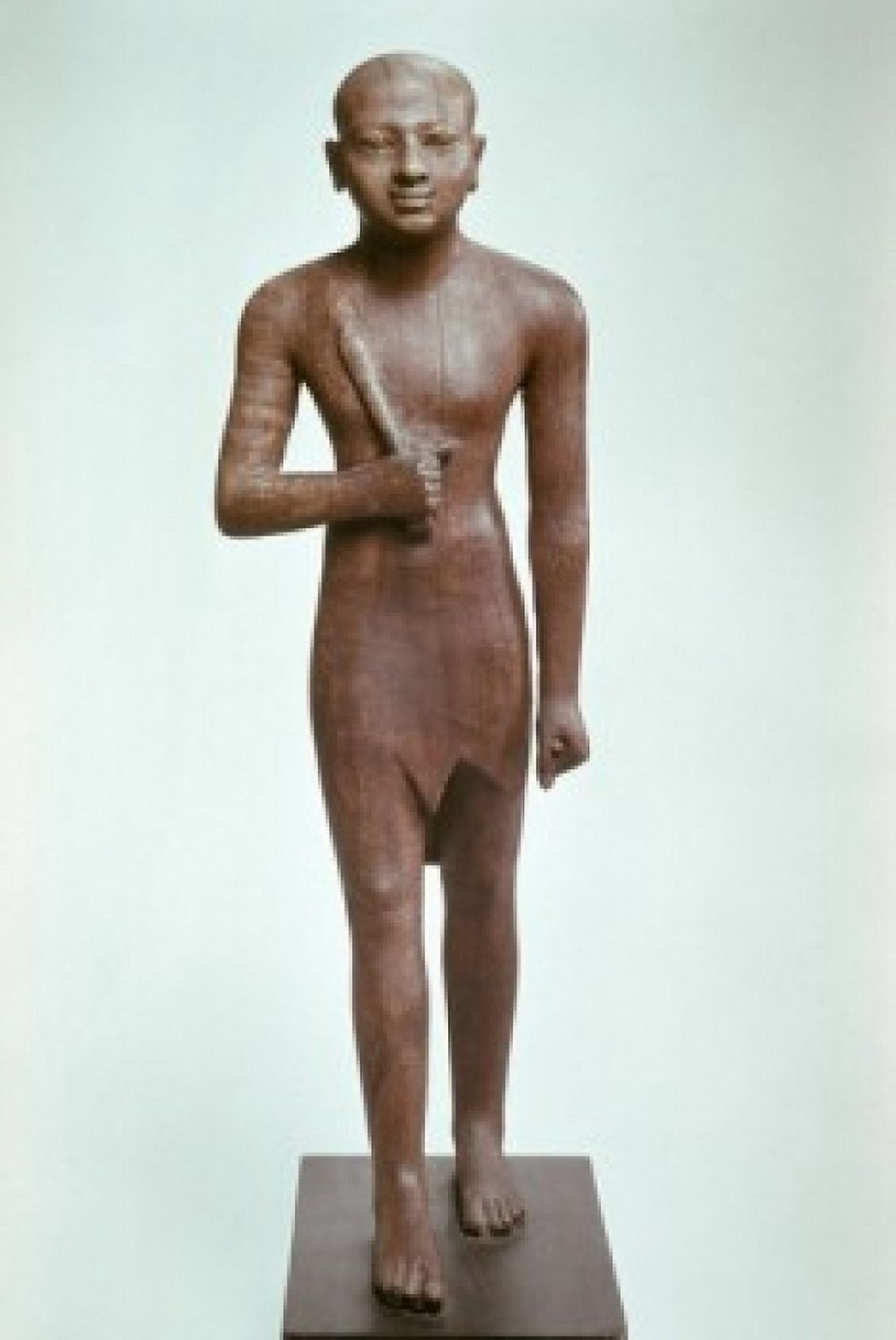 Statuette of an Officer Egyptian Art Staatlich Museum Berlin Germany Canvas Art - (24 x 36)