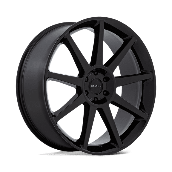 Status Cast Aluminum Rim ST002 24X10 5X120 G-BLK 35MM, ST002BX24104935