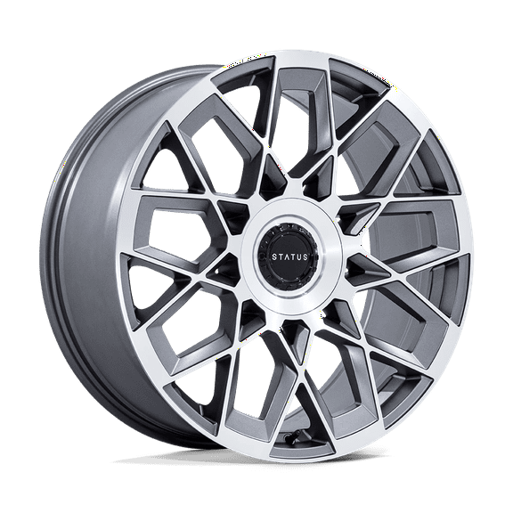Status Cast Aluminum Wheel ST005 24x10 6x135/5.5 ANTHRACITE MIRRORED 30mm, ST005AD24106630