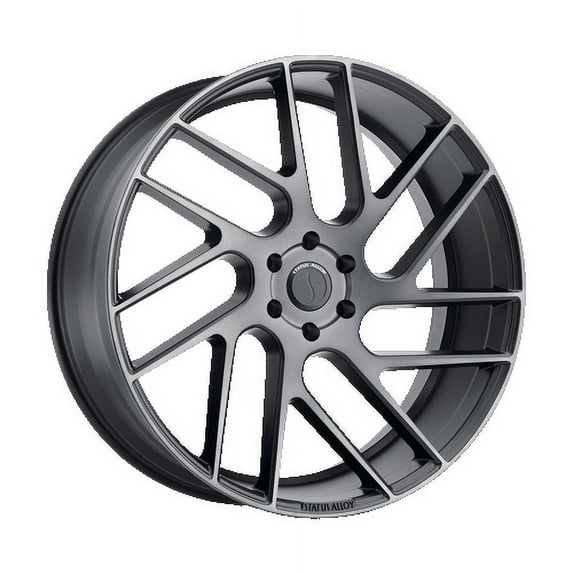 Status Juggernaut 24X9.5 5X139.7 15Et 112.1Cb Carbon Graphite Wheel