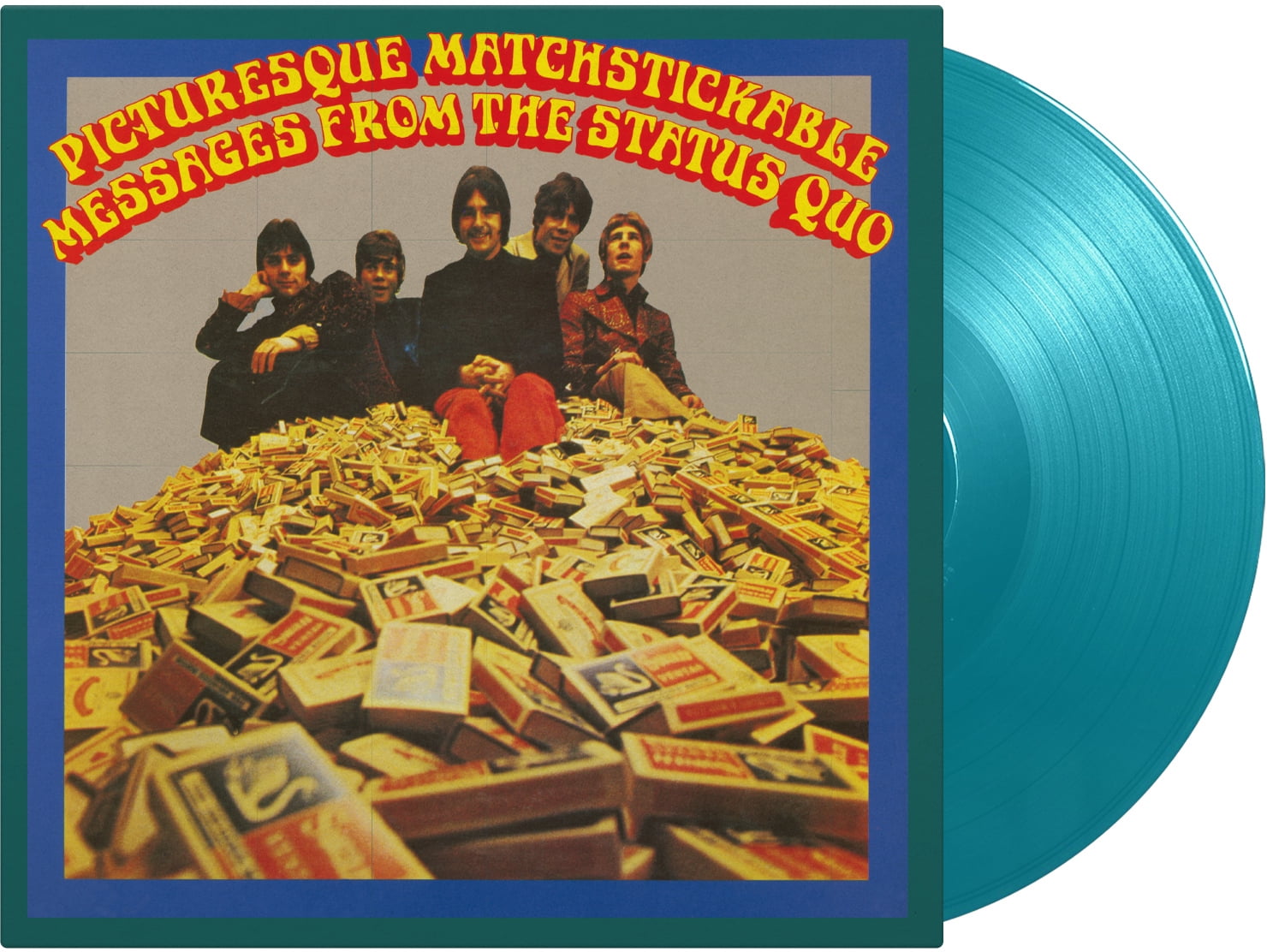 Status Quo - Picturesque Matchstickable Messages From The Status Quo - Limited 180-Gram Turquoise Colored Vinyl - Music & Performance