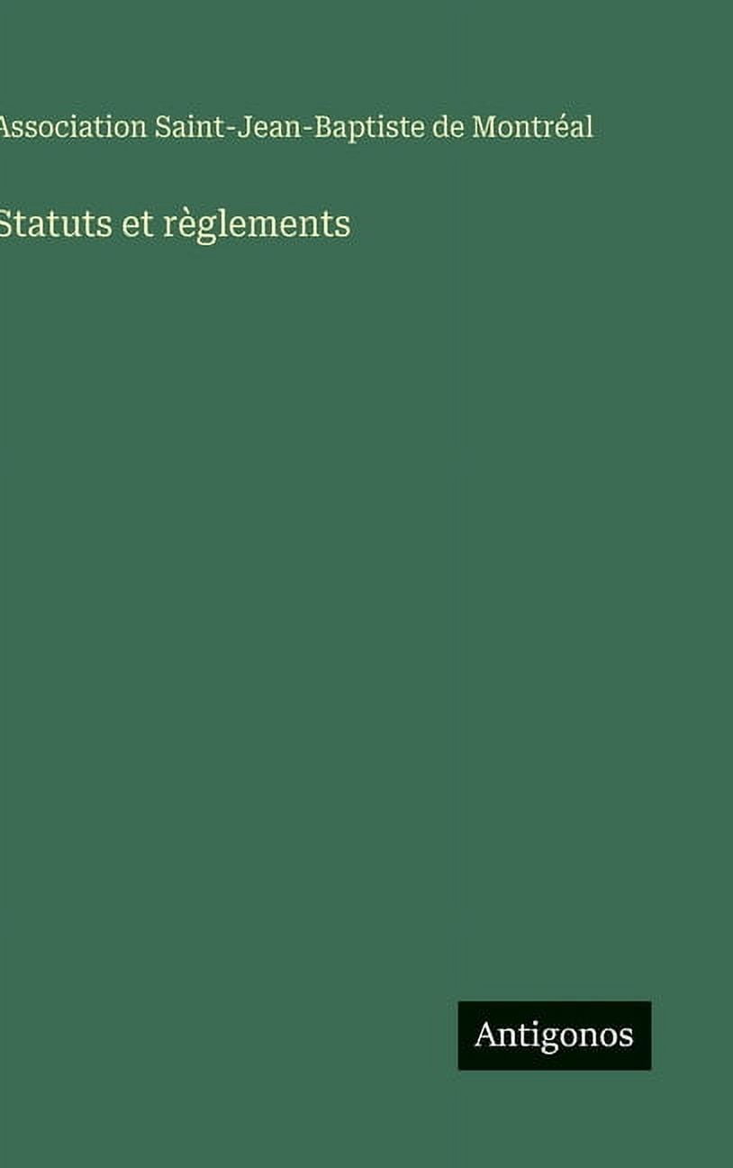 Statuts et rÃ¨glements, (Hardcover)
