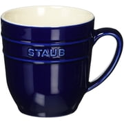 Staub 40508-566 Mug, Blue, 11.8 fl oz 350 ml, Ceramic, Microwave Safe