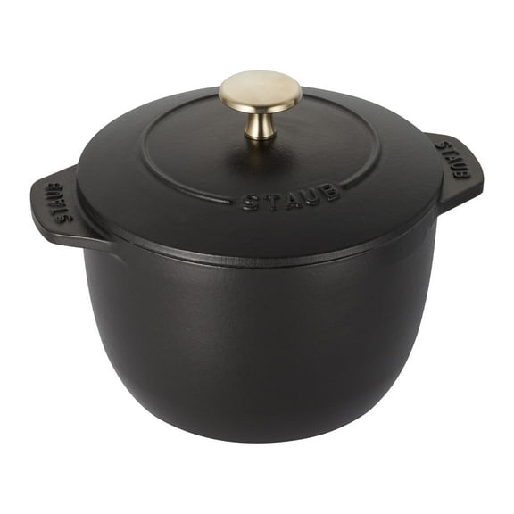 Staub Cast Iron 0.75-qt Petite French Oven - Matte Black