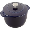 thumbnail image 1 of Staub Cast Iron 1.5-qt Petite French Oven - Dark Blue, 1 of 7