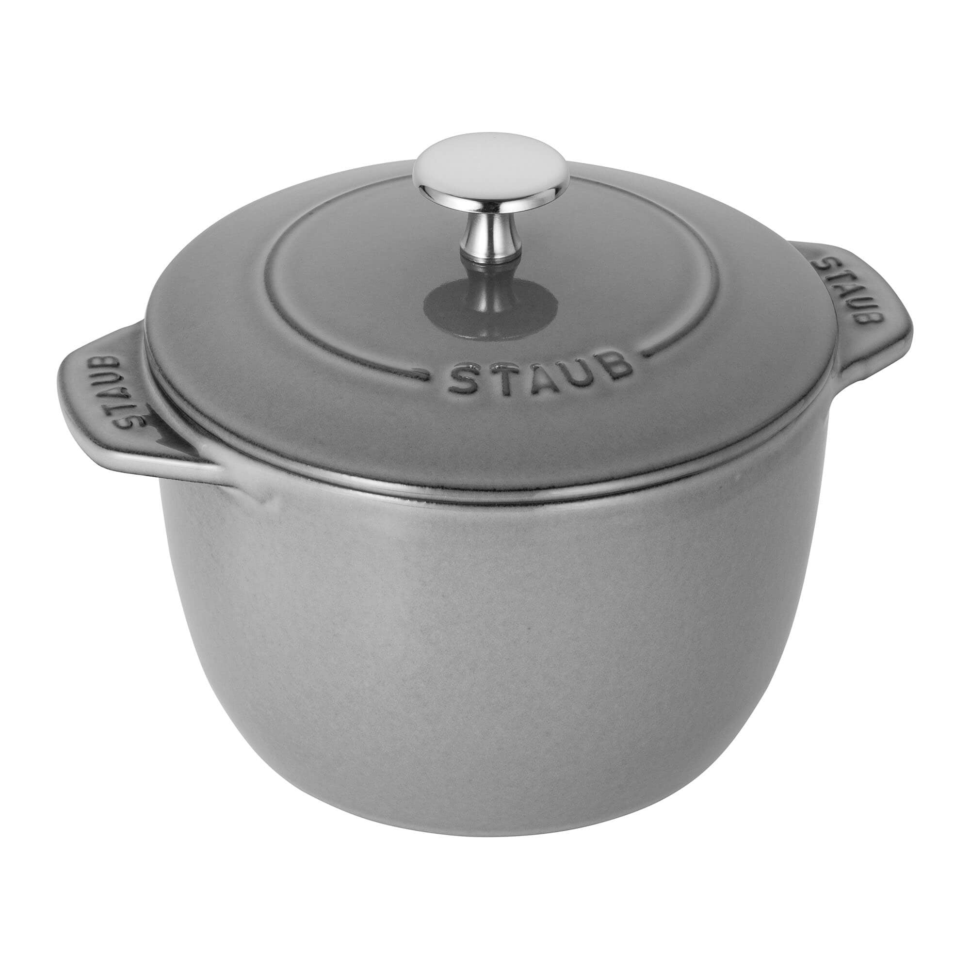Food52 x Staub Petite French Oven Cast Iron Rice Cooker, 1.5QT