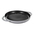 thumbnail image 1 of Staub Cast Iron 10" Pure Grill - Graphite, 1 of 2
