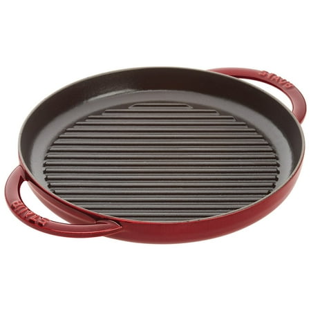 Staub - Cast Iron 10-inch Pure Grill - Grenadine - Grenadine