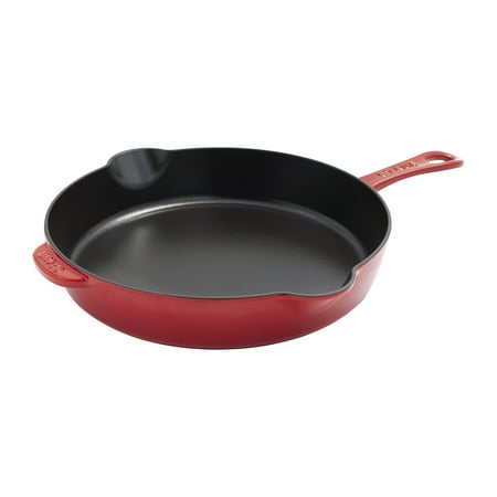 Staub Cast Iron 11-inch Traditional Skillet - Cherry - Cherry