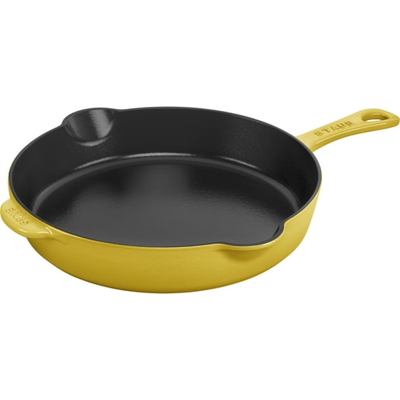 Staub Cast Iron 11-inch Traditional Skillet - Citron