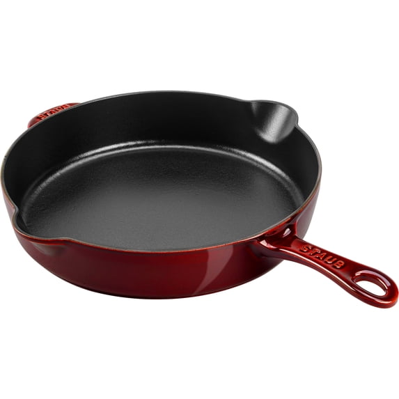 Staub Cast Iron 11-inch Traditional Skillet - Grenadine
