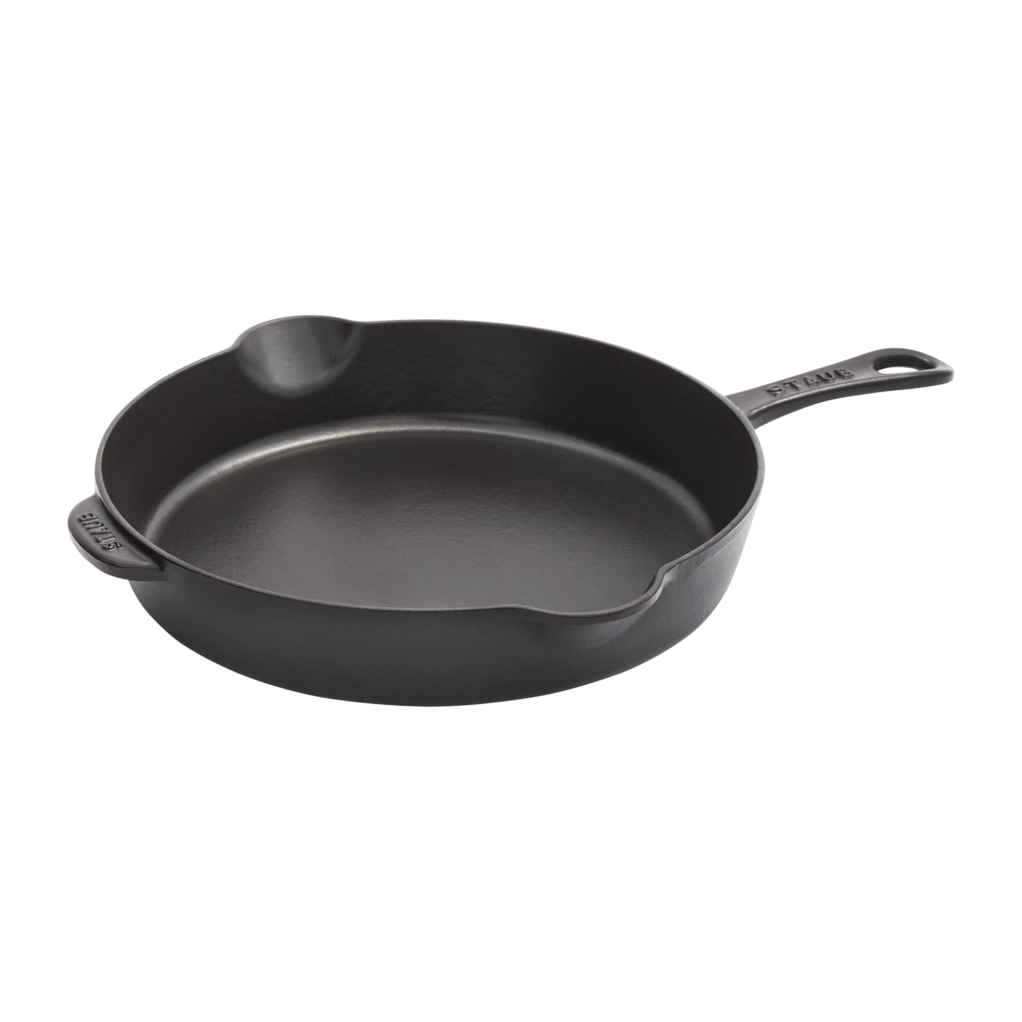 Staub Cast Iron 11-inch Traditional Skillet - Matte Black