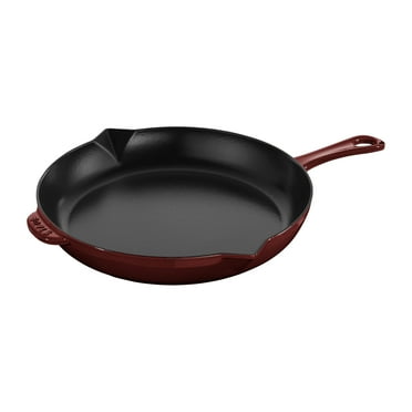 Staub Cast Iron 12" Fry Pan - Grenadine