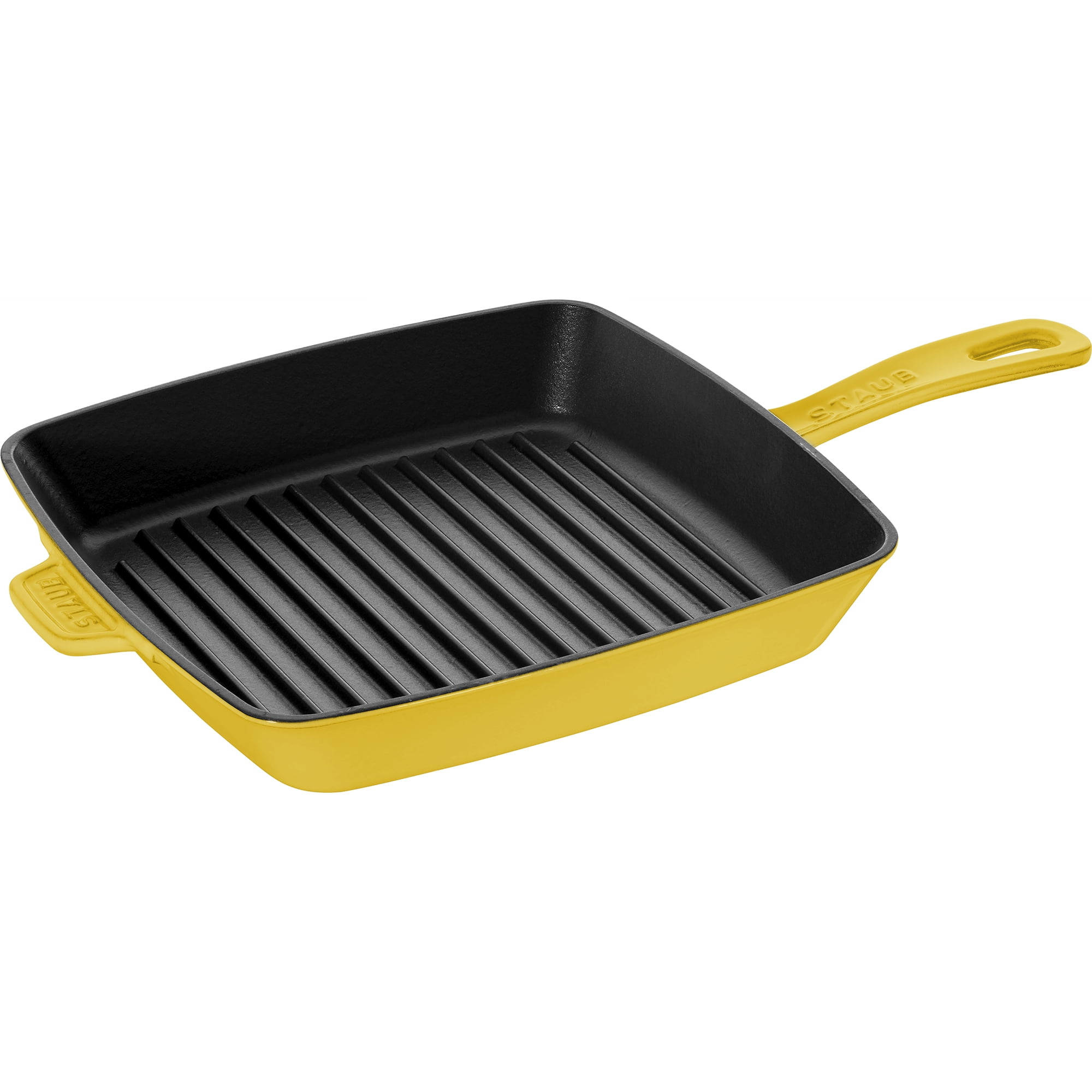 Staub 12" Citron Cast Iron Square Grill Pan