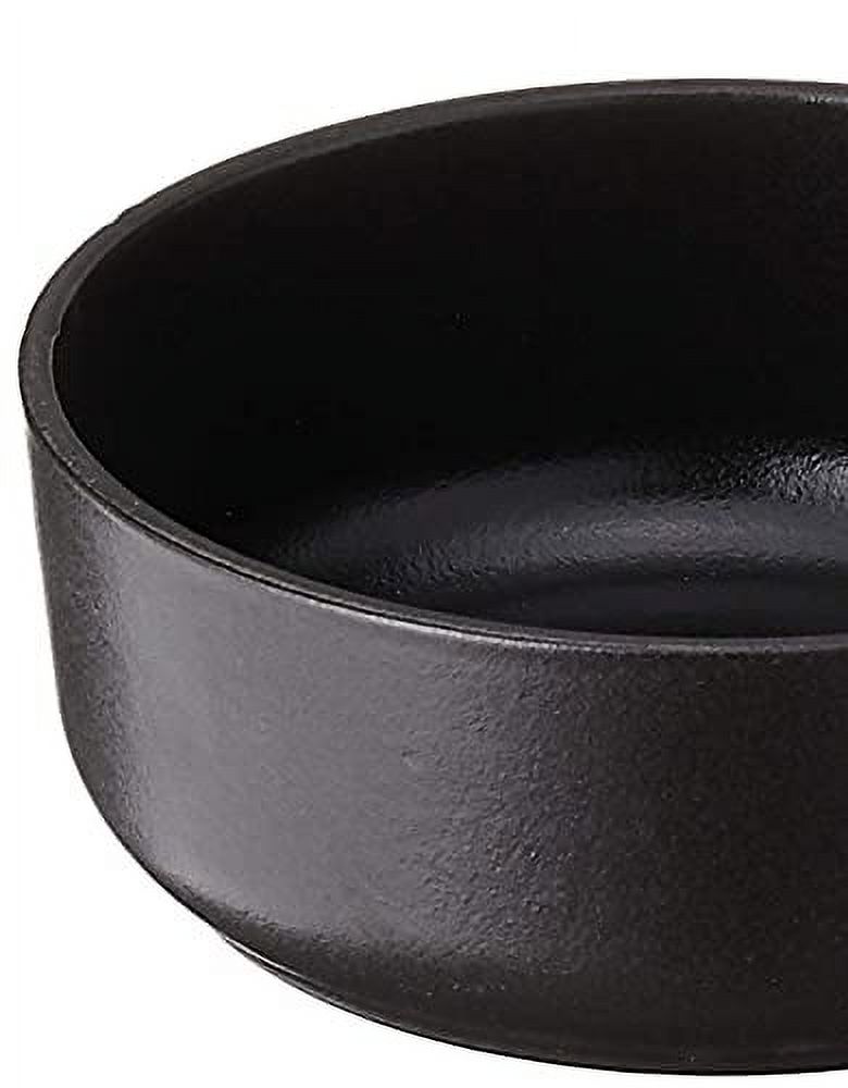 Staub Cast Iron 12oz Mini Cheese Fondue Pot Matte Black, Made in France