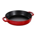 thumbnail image 1 of Staub Cast Iron 13" Double Handle Fry Pan - Cherry, 1 of 3