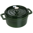 thumbnail image 1 of Staub Cast Iron 2.75-qt Round Cocotte - Basil, 1 of 8