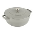 thumbnail image 1 of Staub Cast Iron 3.75-qt Essential French Oven - Graphite Grey, 1 of 6