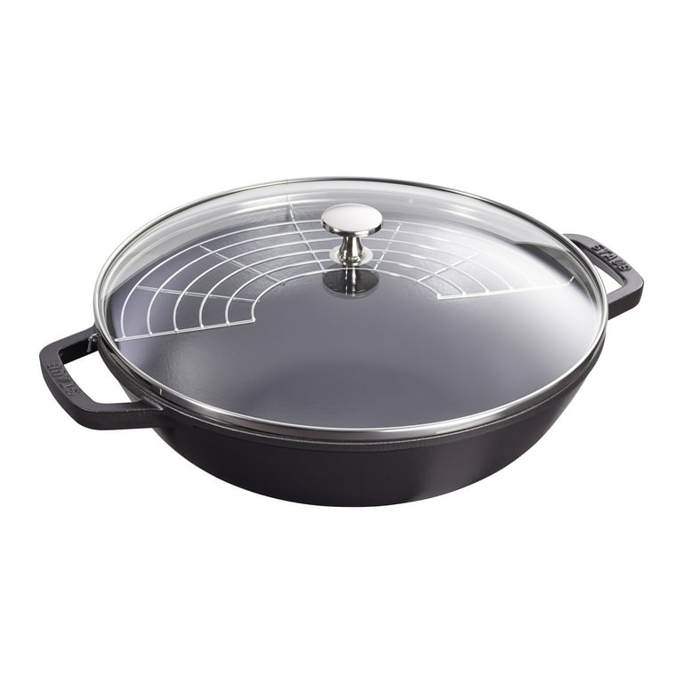 Staub - Cast Iron 4.5-qt Perfect Pan - Black Matte