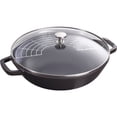 thumbnail image 1 of Staub Cast Iron 4.5-qt Perfect Pan - Matte Black, 1 of 7