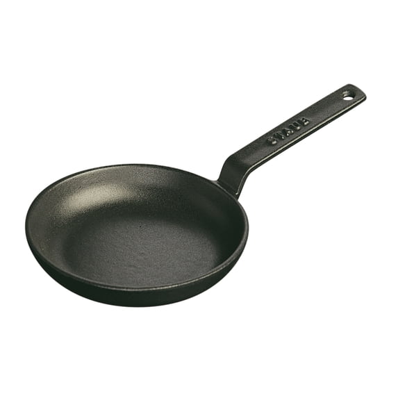 Staub Cast Iron 4.75" Mini Frying Pan - Matte Black
