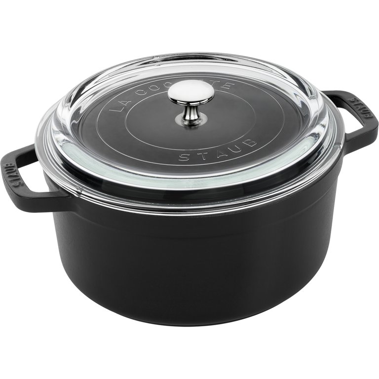 Carl Victor - Cast Iron Casserole 24cm 4L with Glass Lid