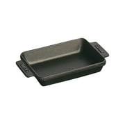 Staub Cast Iron 5.75" x 4.5" Mini Rectangular Baker - Matte Black