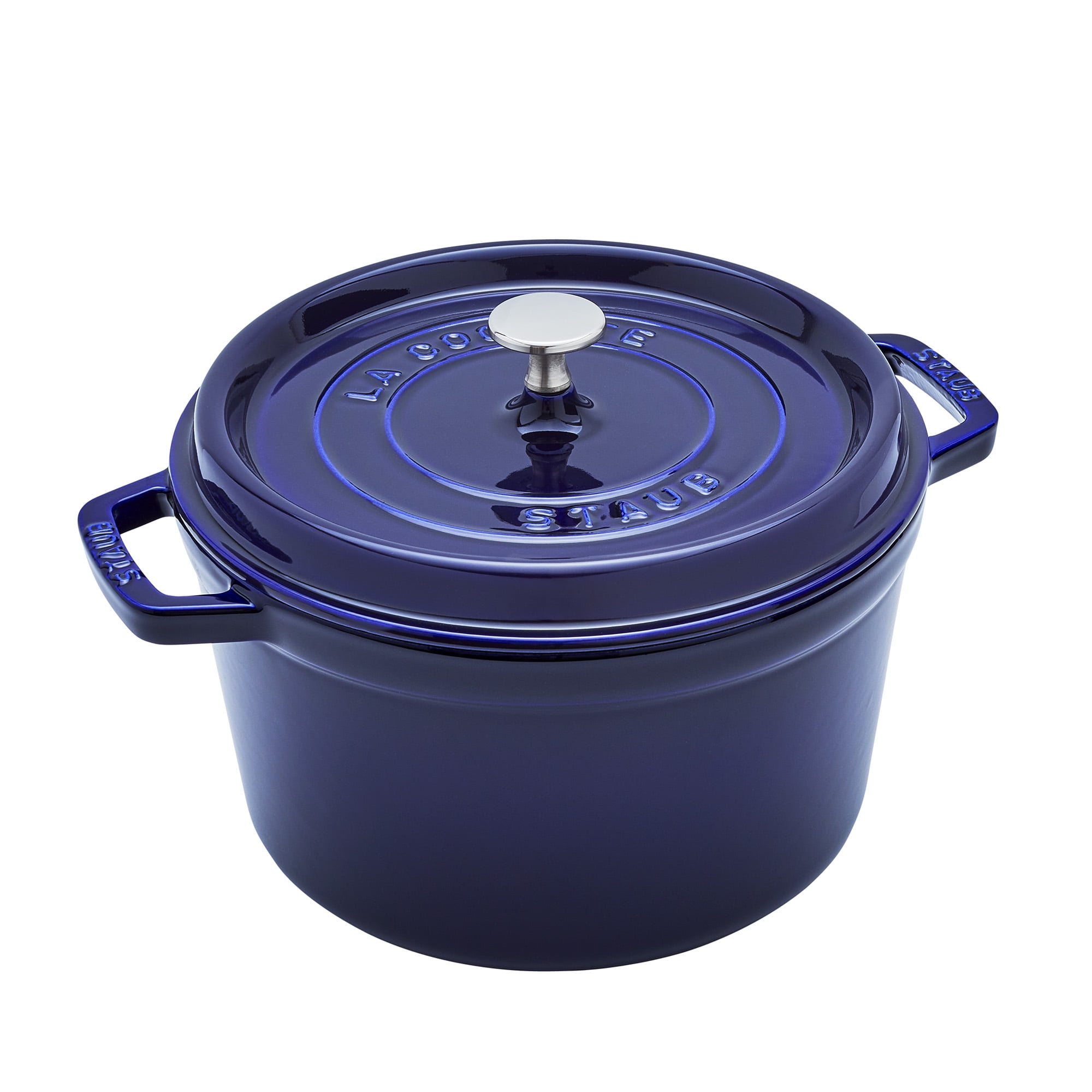 Staub Cast Iron Dutch Oven 5-qt Tall Cocotte, Made in France, Serves 5-6,  Cherry, 5-qt - City Market