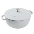 thumbnail image 1 of Staub Cast Iron Essential French Oven, Dutch Oven, 5-quart, serves 5-6, Made in France - White, 1 of 6